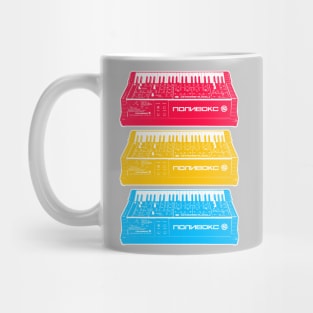 Polivoks / Retro Analog Synthesizer Art Mug